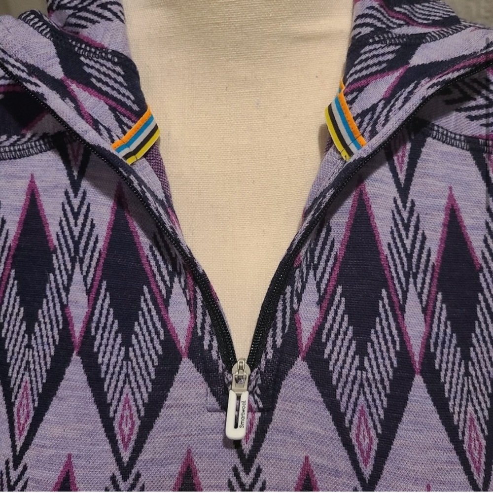 SMARTWOOL 250 Merino 1/4 zip baselayer - size XS - Picture 4 of 6